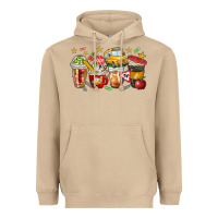 Mushroom school bus coffee cups Heavyweight Hoodie - NancyCooperArtShop