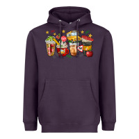 Plum school bus coffee cups Heavyweight Hoodie - NancyCooperArtShop