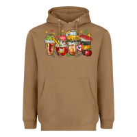 Toasted Coconut school bus coffee cups Heavyweight Hoodie - NancyCooperArtShop