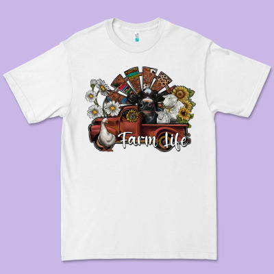 Farm Life Premium Tee Designed By Sublimationcraftshop