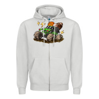 Monster Truck Sports Zipper Hoodie | Teevron
