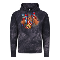 Cloud Black America afro girl sneakers Vintage Hoodie - RanaPortraitStore