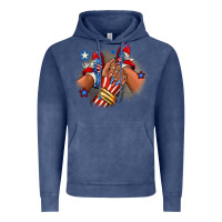 Vintage Denim America afro girl sneakers Vintage Hoodie - RanaPortraitStore