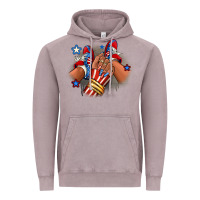 Vintage Zinc America afro girl sneakers Vintage Hoodie - RanaPortraitStore