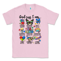 Bubblegum Pink god says  am autism Classic Tee - MaliasSmallBusiness