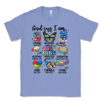 Colony Blue god says  am autism Classic Tee - MaliasSmallBusiness