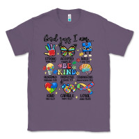 Lavender god says  am autism Classic Tee - MaliasSmallBusiness
