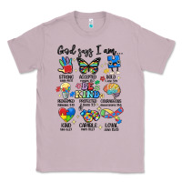 Lilac god says  am autism Classic Tee - MaliasSmallBusiness
