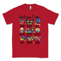 Red god says  am autism Classic Tee - MaliasSmallBusiness