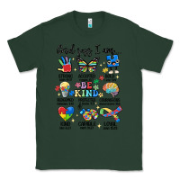 Sports Green god says  am autism Classic Tee - MaliasSmallBusiness
