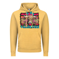 Vintage Mustard be my valentine with cow Vintage Hoodie - AdoDesignShop