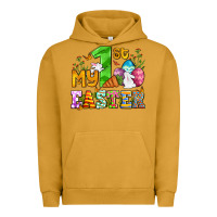 Easter Day My First Easter With Eggs And Rabbits Urban Hoodie | Teevron