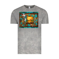 Cloud Rock western horse sunset turquoise's gemstones mousepad Vintage Tee - BarkalooDesign