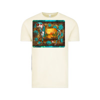 Vintage Arctic western horse sunset turquoise's gemstones mousepad Vintage Tee - BarkalooDesign