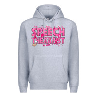 Heather Grey breast cancer speech therapist Premium Hoodie - texasbilliewilder