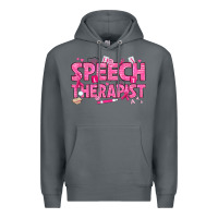 Rock breast cancer speech therapist Premium Hoodie - texasbilliewilder