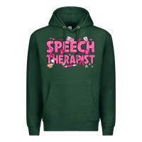 Sports Green breast cancer speech therapist Premium Hoodie - texasbilliewilder