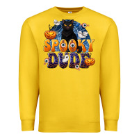 Lemon Spooky Dude Premium Sweatshirt - texasbilliewilder