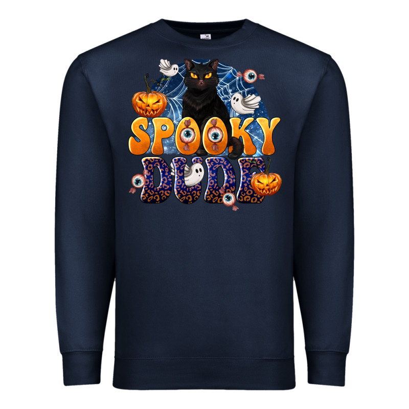 Spooky Dude Premium Sweatshirt by texasbilliewilder | Teevron
