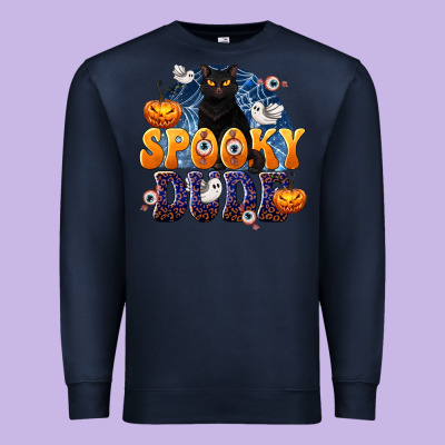 Spooky Dude Premium Sweatshirt Designed By Texasbilliewilder