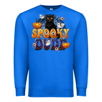 True Royal Spooky Dude Premium Sweatshirt - texasbilliewilder