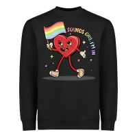 Black sounds gay i'm in Heavyweight Sweatshirt - MaliasSmallBusiness
