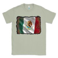 Matcha mexico flag black glitter leopard Classic Tee - AdoDesignShop