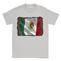 Moon Dust mexico flag black glitter leopard Classic Tee - AdoDesignShop