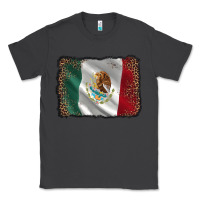 Smoke mexico flag black glitter leopard Classic Tee - AdoDesignShop