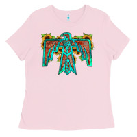 Bubblegum Pink thunderbird Ladies Tee - JahusDesignShop