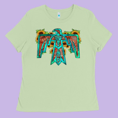 Thunderbird Ladies Tee Designed By Jahusdesignshop