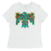 White thunderbird Ladies Tee - JahusDesignShop