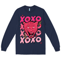 Navy valentine Long Sleeve Tee - MaliasSmallBusiness