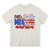 Cream little mister america Heavy Core Tee - Neo Western