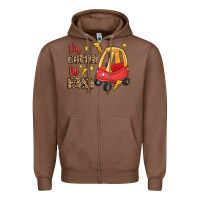 Chestnut i'm comin in fast Zipper Hoodie - LillyAllenDesigns