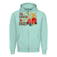 Seafoam i'm comin in fast Zipper Hoodie - LillyAllenDesigns
