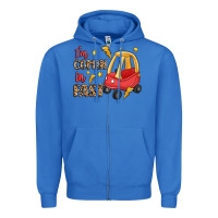 True Royal i'm comin in fast Zipper Hoodie - LillyAllenDesigns