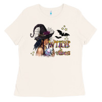 Bone Black Witch Vibes Ladies Tee - texasbilliewilder