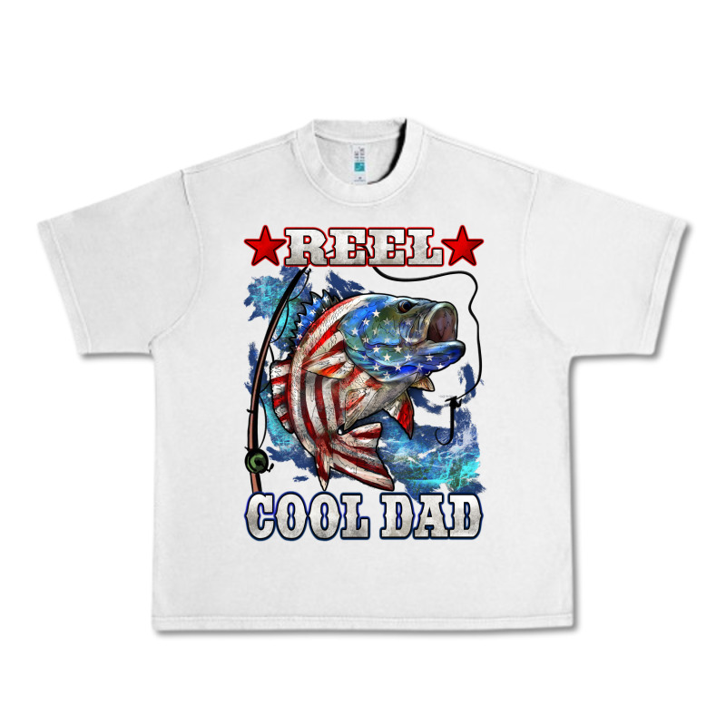 Reel Cool Dad Bass Urban Heavy Tee by LillyAllenDesigns | Teevron