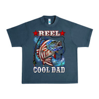 Midnight Navy Reel Cool Dad Bass Urban Heavy Tee - LillyAllenDesigns