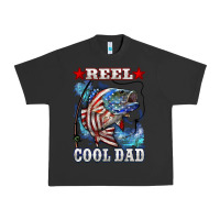 Pigment Black Reel Cool Dad Bass Urban Heavy Tee - LillyAllenDesigns