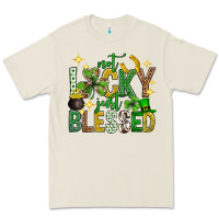 Not Lucky Just Blessed St. Patricks Day Premium Tee | Teevron