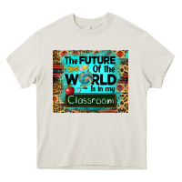 Cream the future of the world is in my classroom mousepad Heavy Core Tee - BarkalooDesign