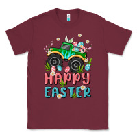Burgundy easter monster truck Classic Tee - MaliasSmallBusiness