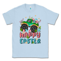 Dusty Blue easter monster truck Classic Tee - MaliasSmallBusiness