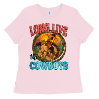 Long Live The Cowboys Ladies Tee | Teevron