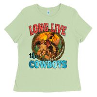 Matcha long live the cowboys Ladies Tee - Zillion Design Studio