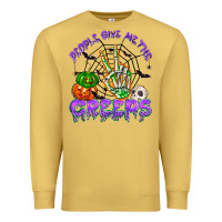 Antique Gold people give me the creeps Premium Sweatshirt - NancyCooperArtShop