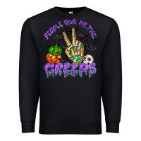 Black people give me the creeps Premium Sweatshirt - NancyCooperArtShop