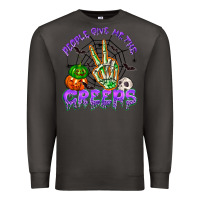Smoke people give me the creeps Premium Sweatshirt - NancyCooperArtShop